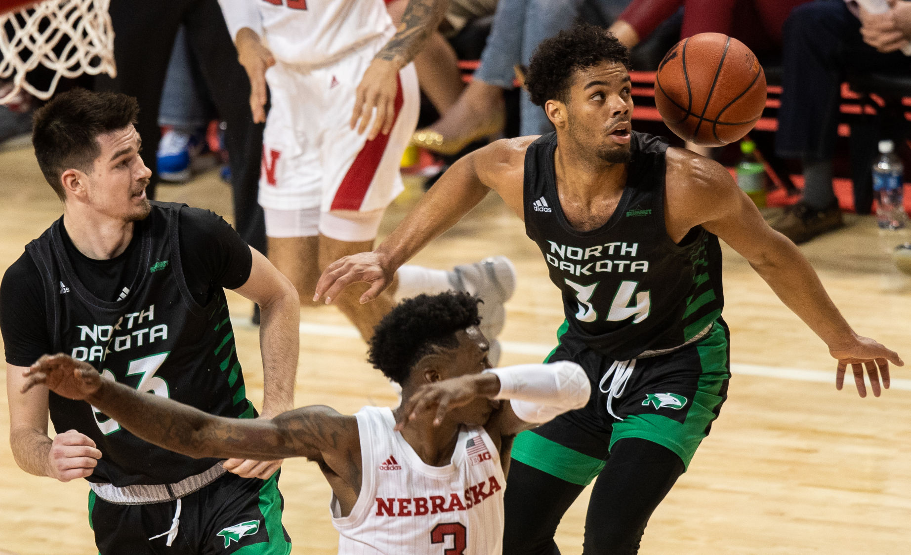 Nebraska Basketball vs. North Dakota Photo No. 4